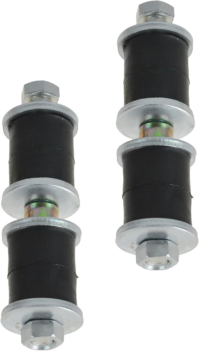 TRQ Front Driver and Passenger Side Sway Bar Link Set 2 Piece Compatible with 1990-2001 Acura Integra 1988-2000 Honda Civic 1993-1997 Civic del Sol 1988-1991 CRX 1988-1991 Prelude