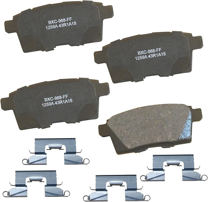 Bendix Premium SBC1259A Ceramic Rear Brake Pads for Mazda CX-9 2012