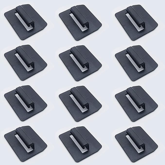 Glass Roof Sunshade UV Ray Protection, Foldable Sunroof Sunshade Top Window Sun Shades Replacement Clips，12 Piece Set (for Two Sunroof)