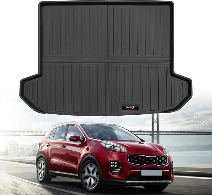 Custom for 2017-2022 Kia Sportage Cargo Mats Trunk Liner All Weather TPE Protection Mat Accessories (for 2017-2022 Kia Sportage)