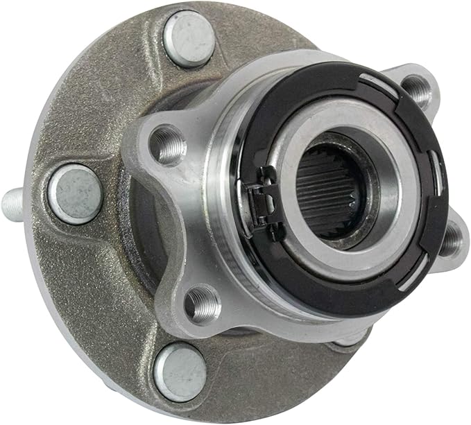 TRQ 2 Piece Rear Wheel Bearing & Hub Assembly Set with ABS Sensor Compatible with 2018-2020 Mitsubishi Eclipse Cross 2014-2020 Outlander Outlander PHEV 2013-2015 Outlander Sport