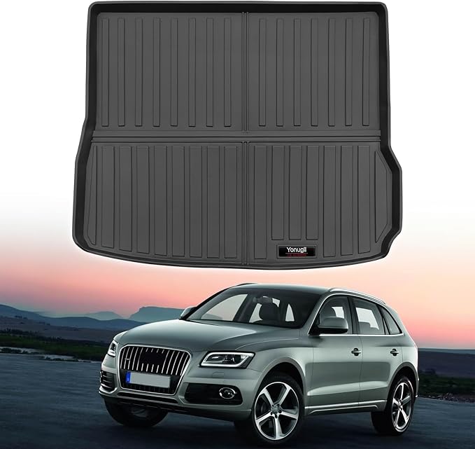 Custom for 2009-2017 Audi Q5 Cargo Mats Trunk Liner All Weather TPE Protection Mat Accessories (for 2009-2017 Audi Q5)