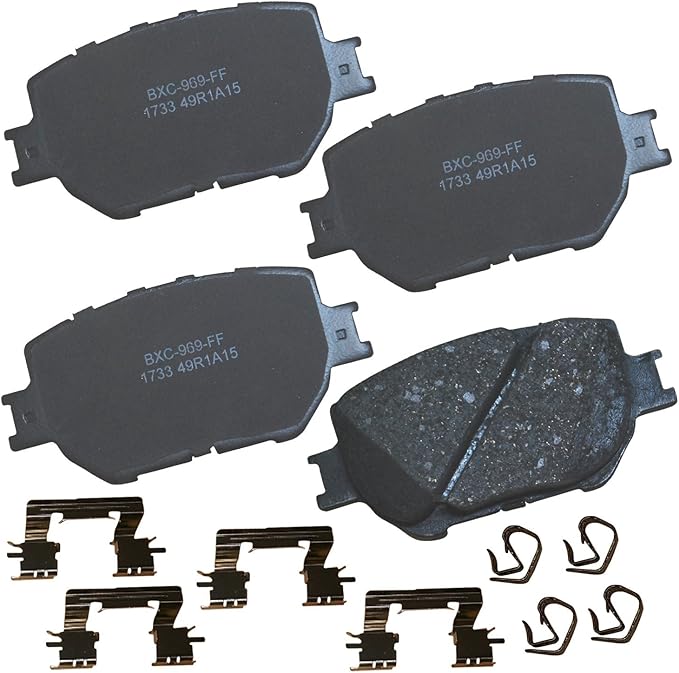Bendix Premium SBC1733 Ceramic Front Brake Pads for Lexus IS250 2015-2014