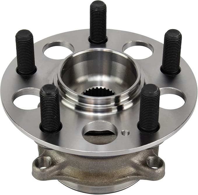 TRQ Rear Driver and Passenger Side Wheel Bearing and Hub Assembly Set 2 Piece Compatible with 17-20 Acura MDX SH-AWD Sport Hybrid 16-21 Honda Pilot AWD 22 Pilot Touring AWD 19-22 Passport AWD