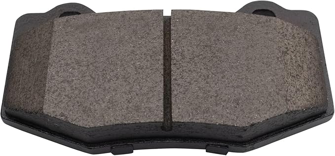 TRQ Rear Brake Pads Ceramic Hardware Wear Sensor Compatible with 2016-2019 Cadillac ATS 2016-2020 Chevrolet Camaro 2014-2019 Corvette