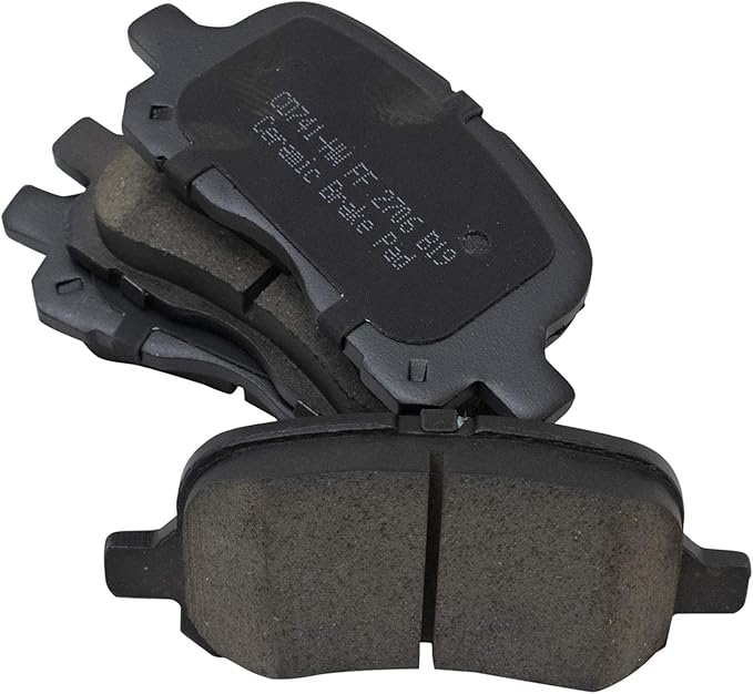 TRQ Front Brake Pads Ceramic Hardware Compatible with 1998-2002 Chevrolet Prizm 1998-2002 Toyota Corolla