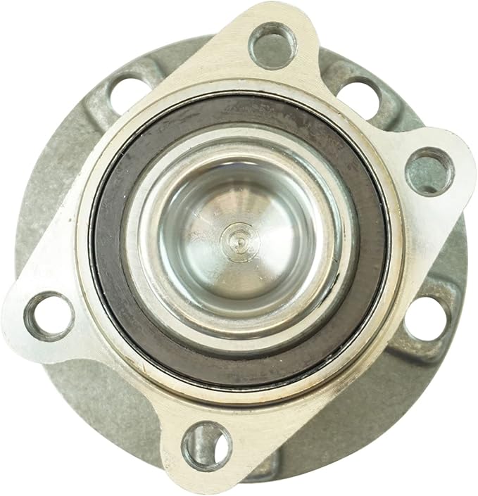 TRQ 2 Piece Rear Wheel Bearing & Hub Assembly Set Compatible with 2006-2011 Audi A6
