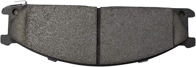 TRQ Front Ceramic Brake Pad Set Compatible with 03-04 Nissan Frontier L4 2.4L 98-02 Frontier 96-97 Pickup 4 Wheel Drive 95 Pickup V6 3.0L Rear Wheel Drive 92-97 Subaru SVX