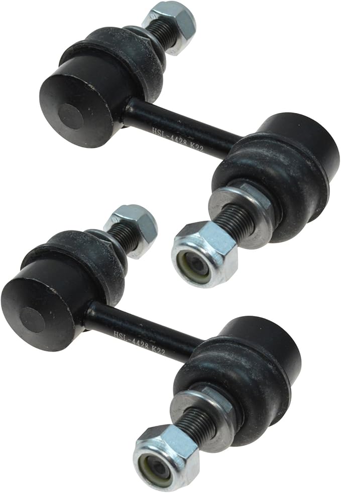 TRQ Front Driver and Passenger Side Sway Bar Link Set 2 Piece Compatible with 2004-2013 INFINITI QX56 2014-2022 QX80 2004 Nissan Pathfinder Armada 2004-2015 TITAN 2005-2015 Armada 2017-2022 Armada