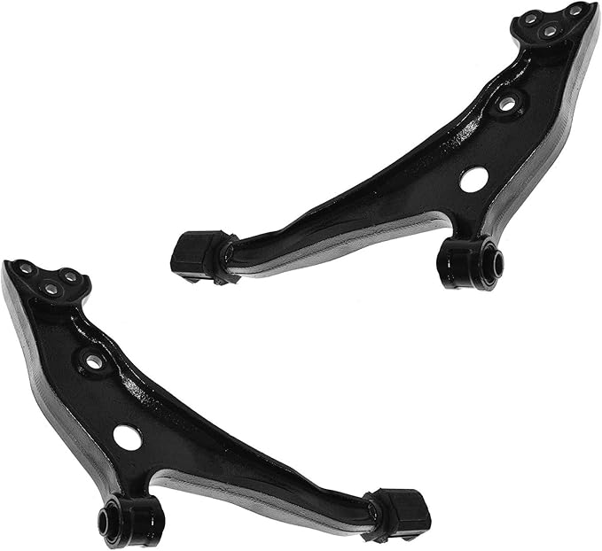 TRQ Front Lower Control Arm Driver and Passenger Side Compatible with 1999-2002 Mercury Villager 1999-2002 Nissan Quest