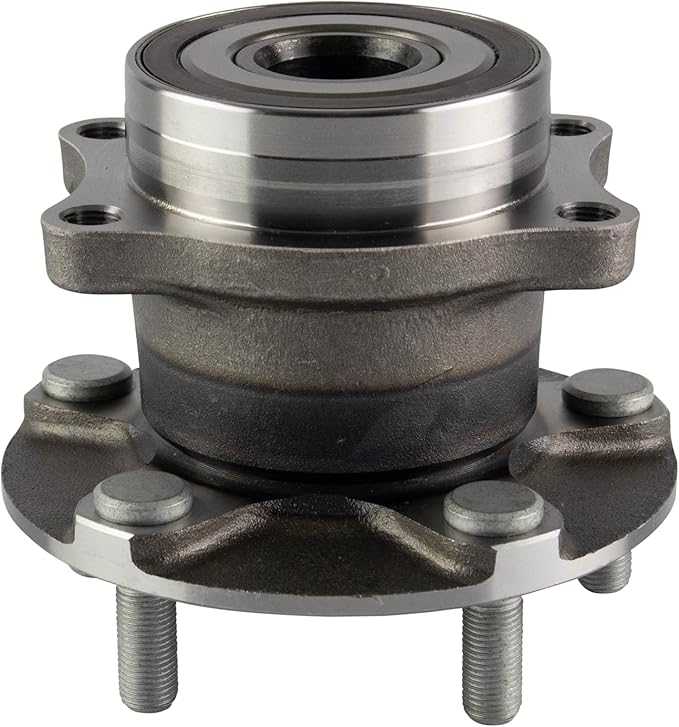 TRQ Rear Driver and Passenger Side Wheel Bearing and Hub Assembly Set 2 Piece Compatible with 15-21 Subaru Legacy 15-21 Outback 15-19 WRX 15-16 WRX STI 2019 WRX STI 19-21 Ascent 2019 Forester