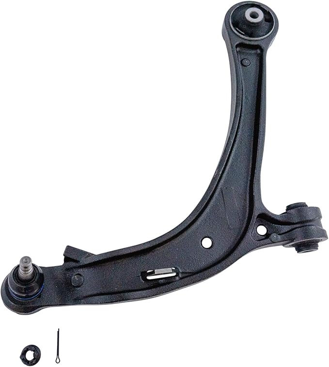 TRQ Front Lower Driver and Passenger Side Control Arm and Ball Joint Set 2 Piece Compatible with 2011-2013 Honda Odyssey