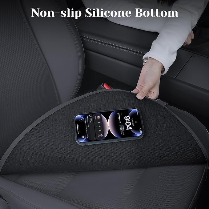Car Seat Cover Full Set for Tesla Model Y Juniper 2020-2026 Seat Cushion Cover Interior Seat Protector for Model Y Launch Series Accessories, Black
