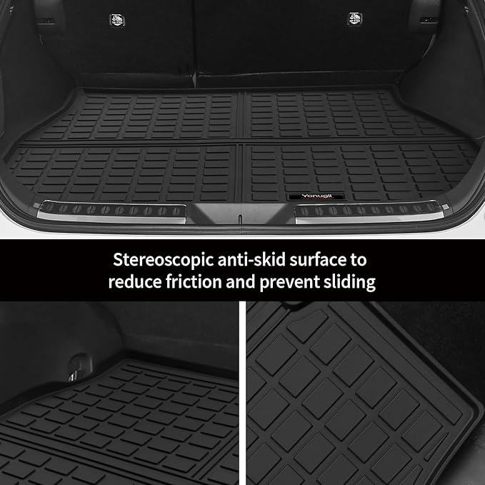 Custom for 2021-2025 Toyota Venza Cargo Mats Trunk Liner All Weather TPE Protection Mat Accessories (for 2021-2025 Toyota Venza)