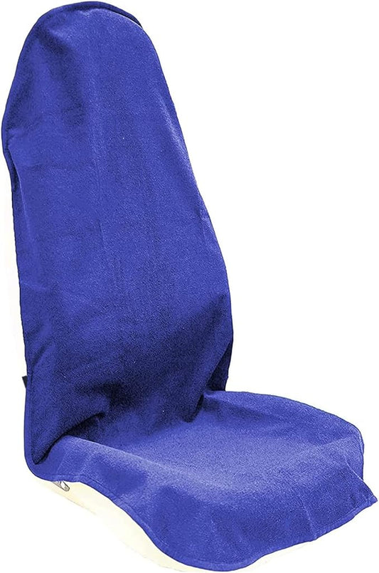 Car Seat Cover Protector Front Seats,for Gym Workout,Running,Swimming,Beach and Hiking,Waterproof Sweat Towel Bucket Seat Covers for Cars SUV Trucks (Blue, 1Pcs)