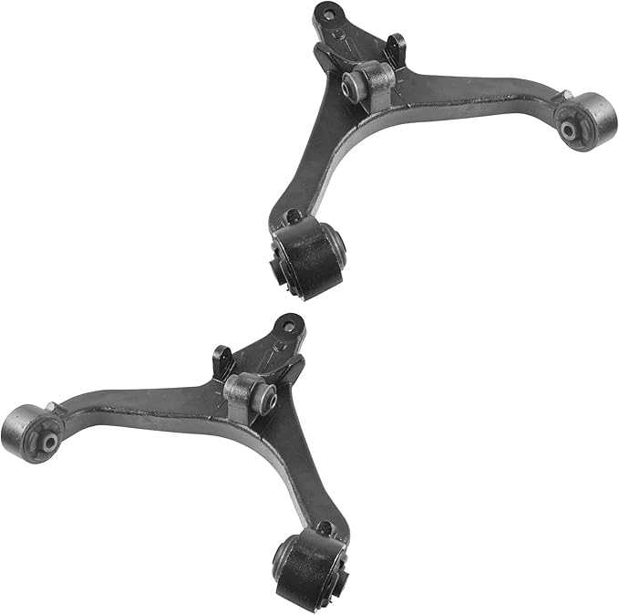 TRQ Front Lower Control Arm Driver and Passenger Side Compatible with 2002-2007 Jeep Liberty