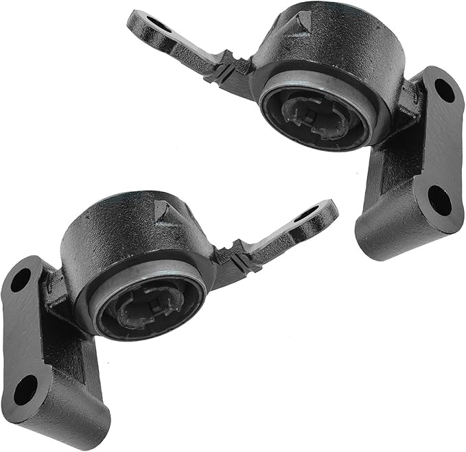 TRQ Front Lower Control Arm Set Control Arm Mounting Bracket Compatible with 2002-2008 Mini Cooper