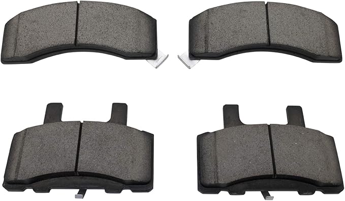 TRQ Front Ceramic Brake Pad Kit for Chevy Dodge GMC 2500 3500 Pickup Truck