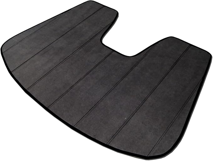 Front Car Windshield Sun Shade Compatible with 2013-2020 BMW i3 | Custom Fit Visor Accordion Fold Style Sun Protector | Silver & Grey 1-pc Set | SS-028