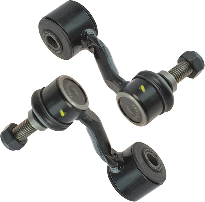 TRQ Rear Sway Bar Stabilizer Link Set Compatible with 2007-2009 Chrysler Aspen 2004-2009 Dodge Durango