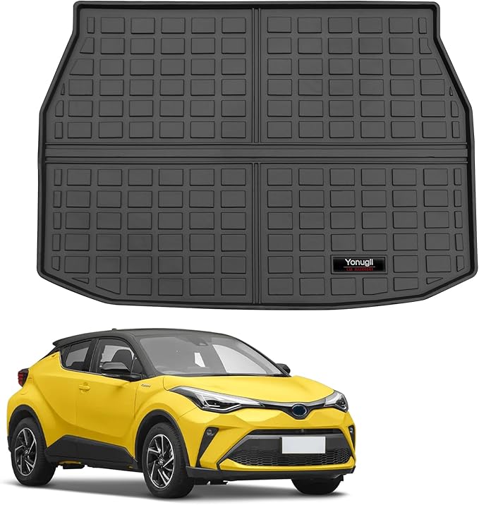Custom for 2018-2023 Toyota CHR Cargo Mats Trunk Liner All Weather TPE Protection Mat Accessories (for 2018-2023 Toyota C-HR)