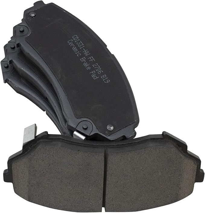 TRQ Front Brake Pads Ceramic Compatible with 2008-2014 Cadillac CTS
