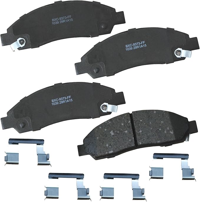 Bendix Premium SBC1039 Ceramic Front Brake Pads for Chevrolet Colorado 2008-2004, GMC Canyon 2008-2004, Isuzu i-280 2006, i-290 2008-2007, i-350 2006, i-370 2008-2007