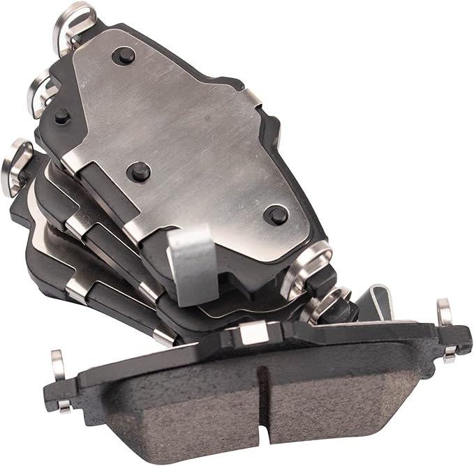 TRQ Rear Brake Pads Ceramic Compatible with 2020-2022 Nissan Sentra