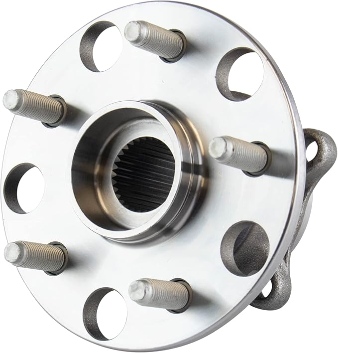TRQ Rear Left and Right Wheel Bearing and Hub Assembly Set 2 Piece Compatible with 13-20 Lexus GS350 16-20 IS300 16-20 IS350 16-17 GS200t 18-19 GS300 16-17 IS200t 14-15 IS250 F Sport 15-22 RC350