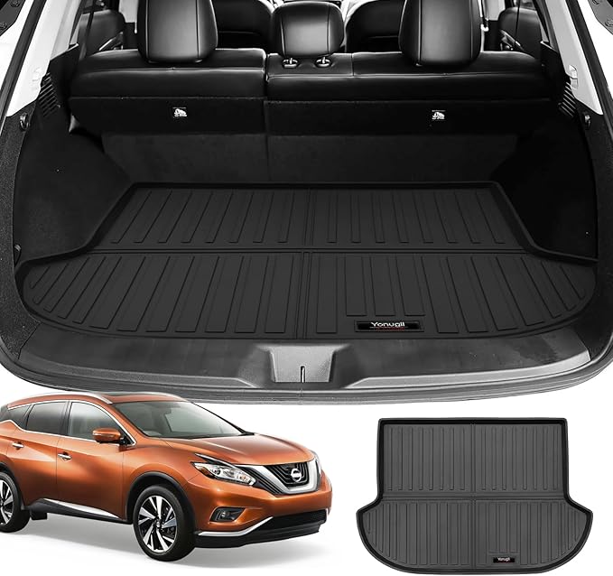 Custom for 2015-2024 Nissan Murano Cargo Mats Trunk Liner All Weather TPE Protection Mat Accessories (for 2015-2024 Nissan Murano)