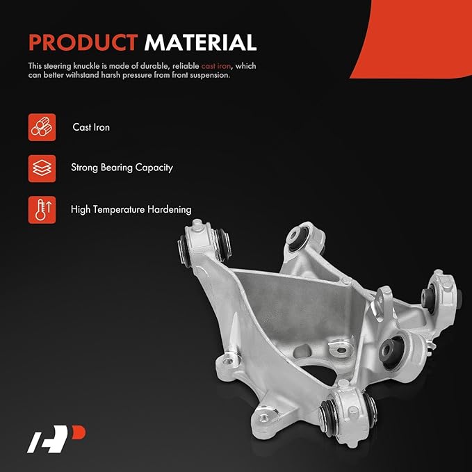 A-Premium Rear Suspension Steering Knuckle Compatible with Tesla Model Y 2020 2021 2022 2023, Right Passenger Side