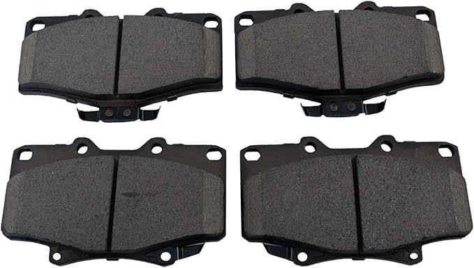TRQ Front Brake Pads Ceramic Compatible with 1992-2000 Toyota 4Runner 1993-1998 T100