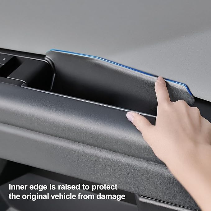 ELECFRESH 4 Door Handle Storage Box for Cybertruck Accessories, Inner Door Handle Phone Holder Front and Rear Grab Tray Pocket Storage ABS Plastic for Cybertruck Accessories 2026 2025 2024 4 PCS