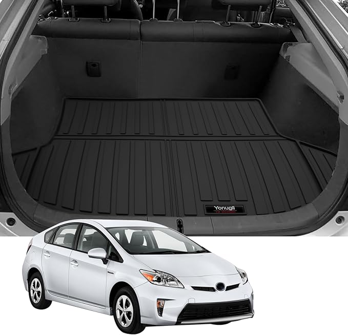 Custom Cargo Mats Trunk Liner All Weather TPE Protection Mat for 2004-2009 Toyota Prius Hatchback Accessories (for 2004-2009 Toyota Prius Hatchback)