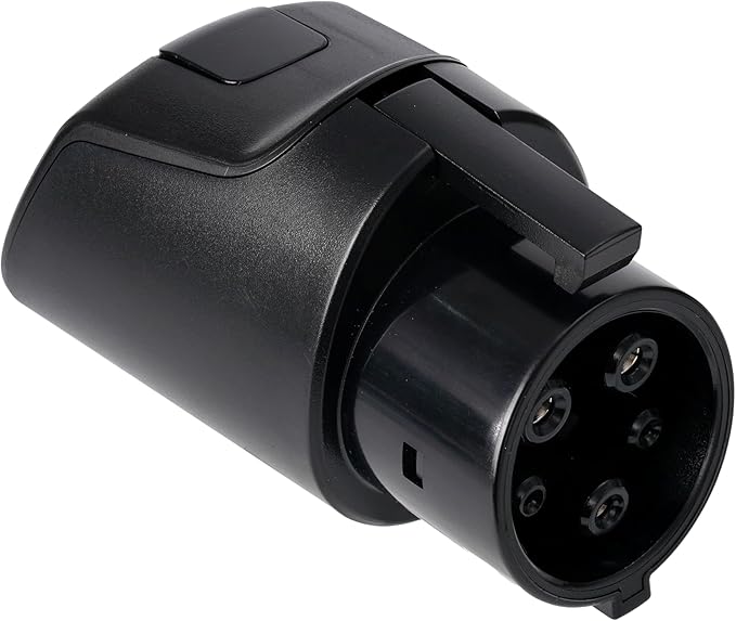 LENZ Tesla to J1772 (ONLY for J1772 EVs) Gen 2 EV Charging Adapter, Max 80 Amp, 240V, Ultra-Compact Design, Compatible with Level 2 Tesla Chargers (NOT Superchargers)