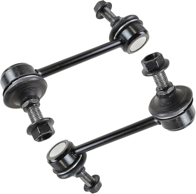 TRQ Sway Bar End Links Kit Pair Set for Audi Cadillac Chrysler Dodge Mitsubishi