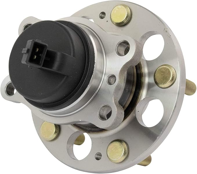 TRQ Rear Left and Right Wheel Bearing and Hub Assembly Set 2 Piece Compatible with 2014-2019 Kia Soul 2015-2019 Soul EV