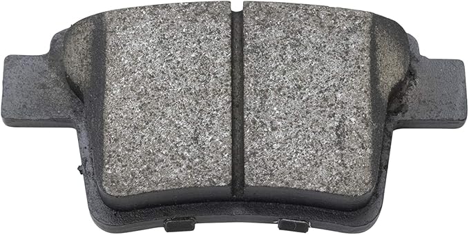 TRQ Rear Brake Pads Ceramic Hardware Compatible with 2005-2007 Ford Five Hundred Freestyle 2008-2009 Taurus Taurus X 2005-2008 Jaguar X-Type Mercury Montego Sable