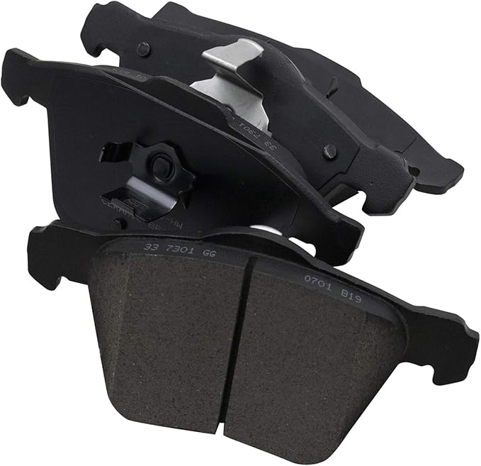 TRQ Front Brake Pads Ceramic Compatible with 2003-2009 Volvo XC90
