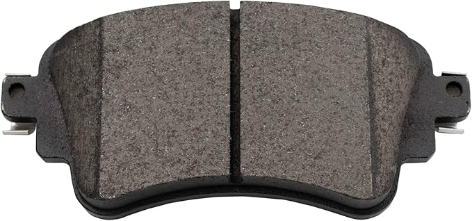TRQ Rear Ceramic Brake Pad Set Compatible with Audi A4 Quattro Allroad A5 Q5 S4