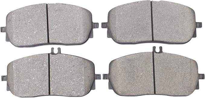 TRQ Front Ceramic Brake Pad Set Compatible with 2020-2022 Mercedes-Benz CLA250 Sport Package 2020-2022 GLA250 2020-2022 GLE350