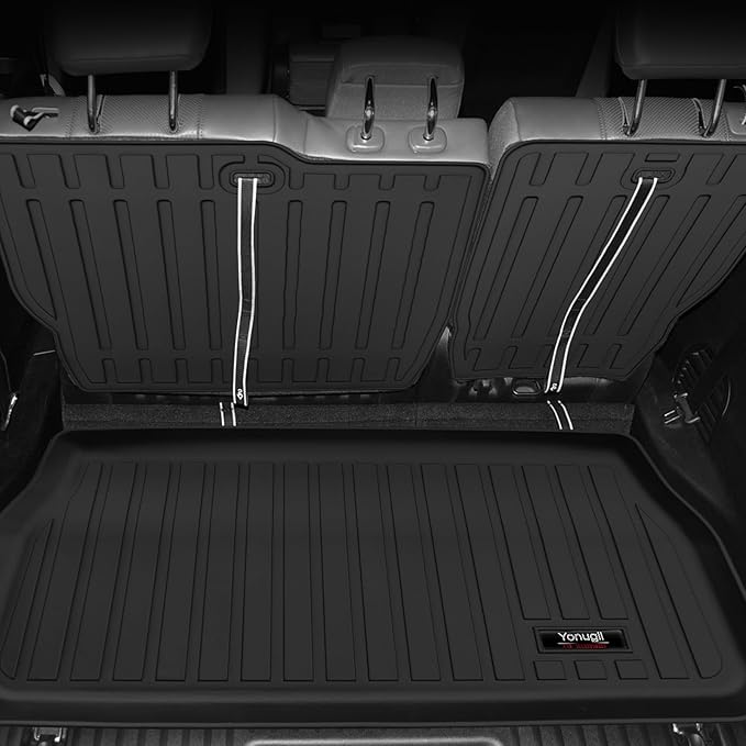 Custom All Weather TPE Cargo Mats Trunk Liner for 2017-2026 Chrysler Pacifica/2020-2026 Voyager Accessories (for 2017-2026 Chrysler Pacifica/2020-2026 Voyager)
