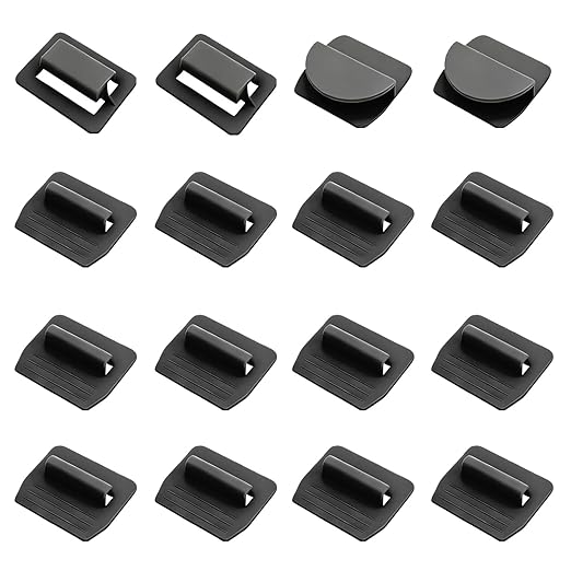 16 Pcs Roof Sunshade Clips, Replacement Sun Shade Roof Clips Compatible with Model Y/3/S/X, Car Interior Sunroof Shade Holder Fastener Clips for Installation and Stability Glass Roof Sunshade