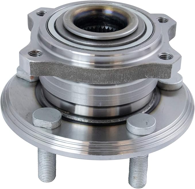 TRQ Rear Driver and Passenger Side Wheel Bearing and Hub Assembly Set 2 Piece Compatible with 2015-2023 Chrysler 300 2015-2023 Dodge Challenger 2015-2023 Charger