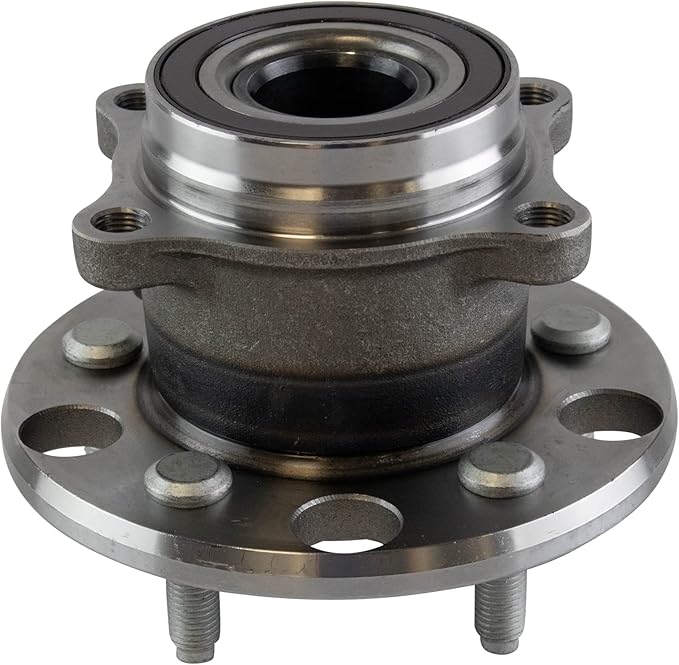 TRQ Rear Left and Right Wheel Bearing and Hub Assembly Set 2 Piece Compatible with 13-20 Lexus GS350 16-20 IS300 16-20 IS350 16-17 GS200t 18-19 GS300 16-17 IS200t 14-15 IS250 F Sport 15-22 RC350