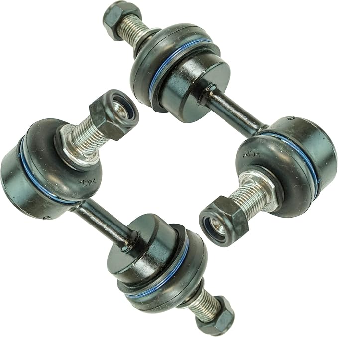 TRQ Rear Stabilizer Sway Bar End Link LH Driver RH Passenger Pair for Hyundai Kia