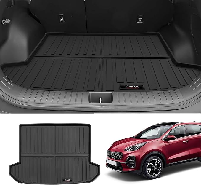 Custom for 2017-2022 Kia Sportage Cargo Mats Trunk Liner All Weather TPE Protection Mat Accessories (for 2017-2022 Kia Sportage)