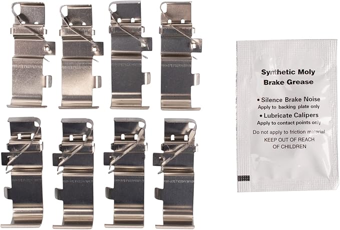 TRQ Front Ceramic Brake Pad Set Compatible with 21-23 Hyundai Elantra N Line 20-22 Hyundai Sonata SE Hybrid Limited Limited SEL Plus Hybrid SEL SEL Hybrid Blue 21 Kia K5