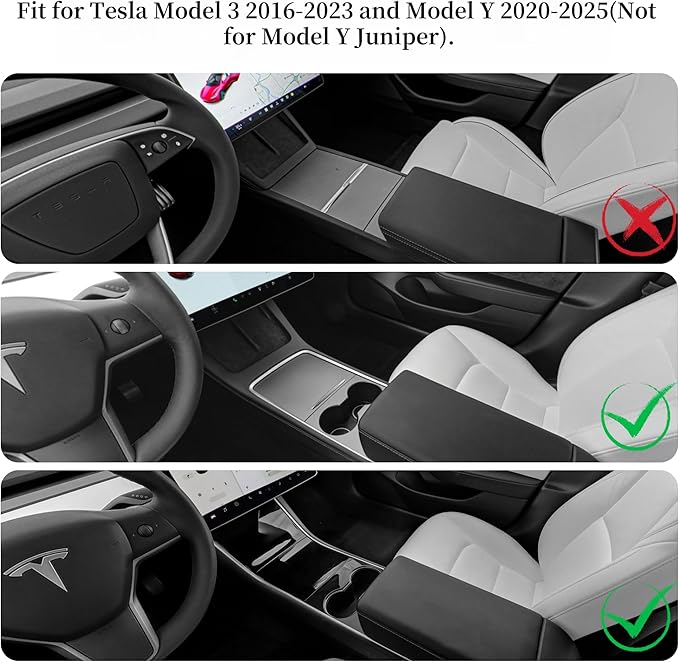 frani Exterior Door Handle Covers/Interior Door Switch Covers/Trunk Button Cover 3Pcs Silver Designed for Tesla Model 3/Y 2016-2025(Not for M3 Highland/My Juniper)