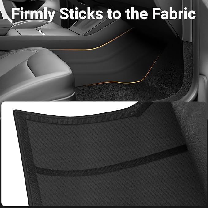 Center Console Side Anti-Kick Mats for Model 3 Highland 2024-2025 All-Weather Protection Mats Dust Resistant Protector Cover, Model 3 Interior Accessories 2PCS